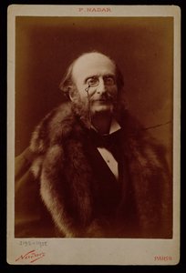 جاك أوفنباخ (1819-1880) ، مؤلف موسيقي ، صورة شخصية